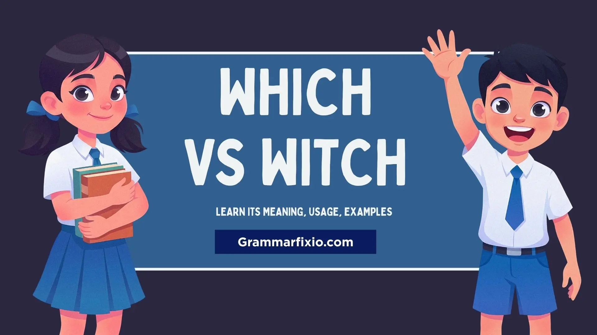 which vs witch