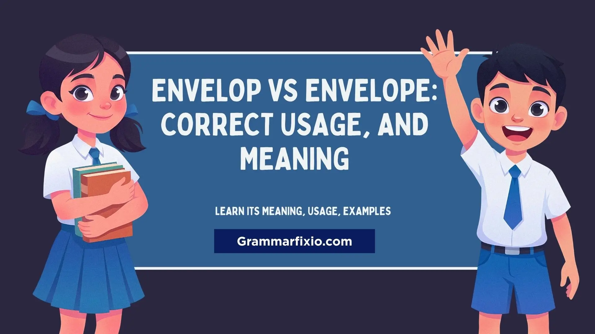 Envelop vs Envelope: Correct Usage, and Meaning