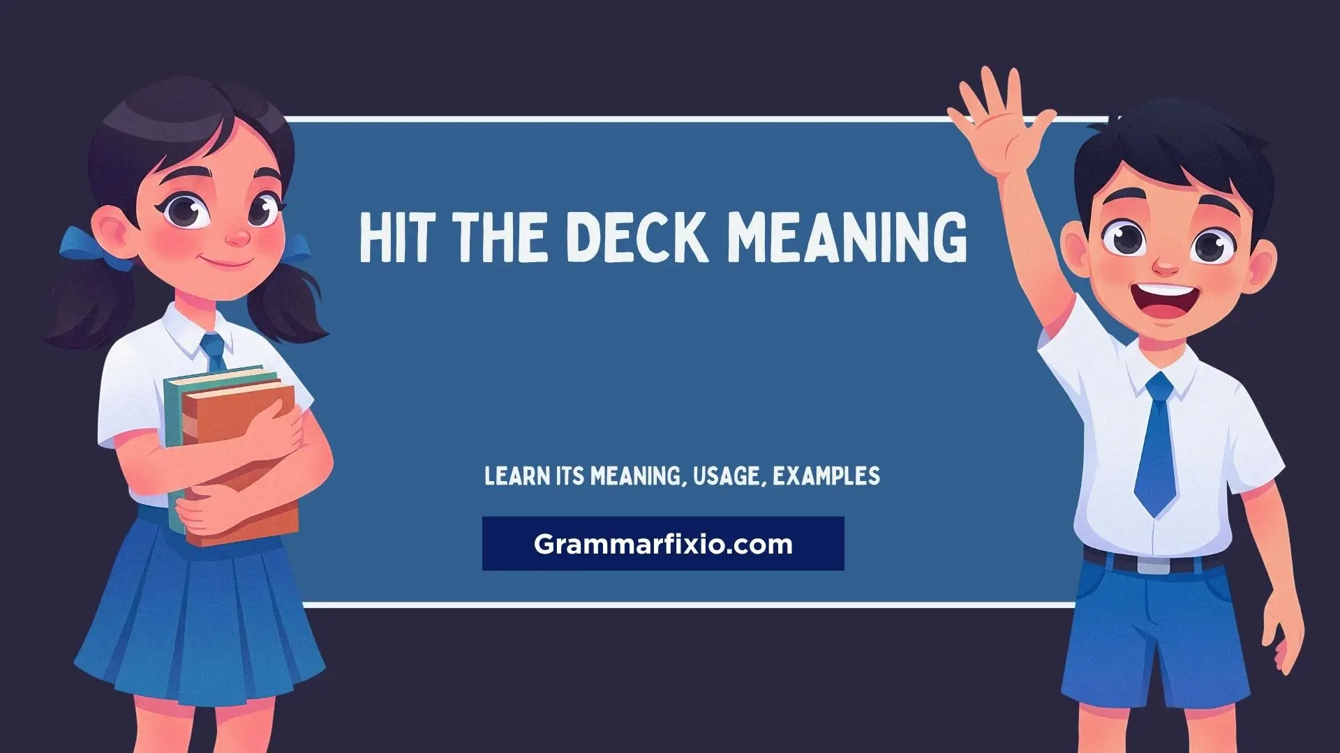 Hit the Deck Meaning