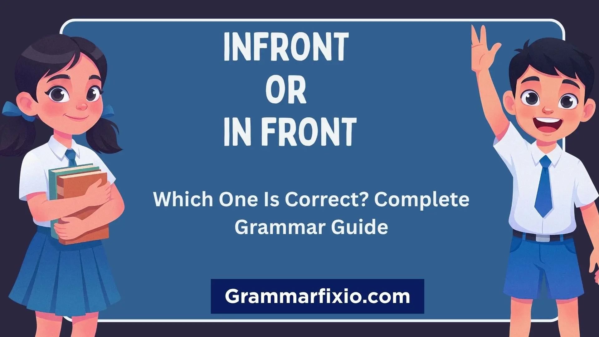 Infront or In Front