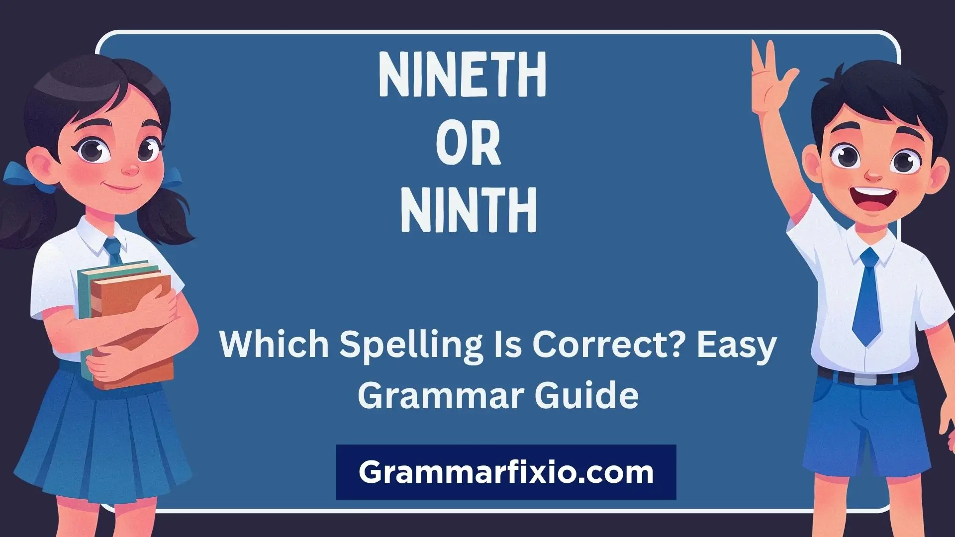 Nineth or Ninth