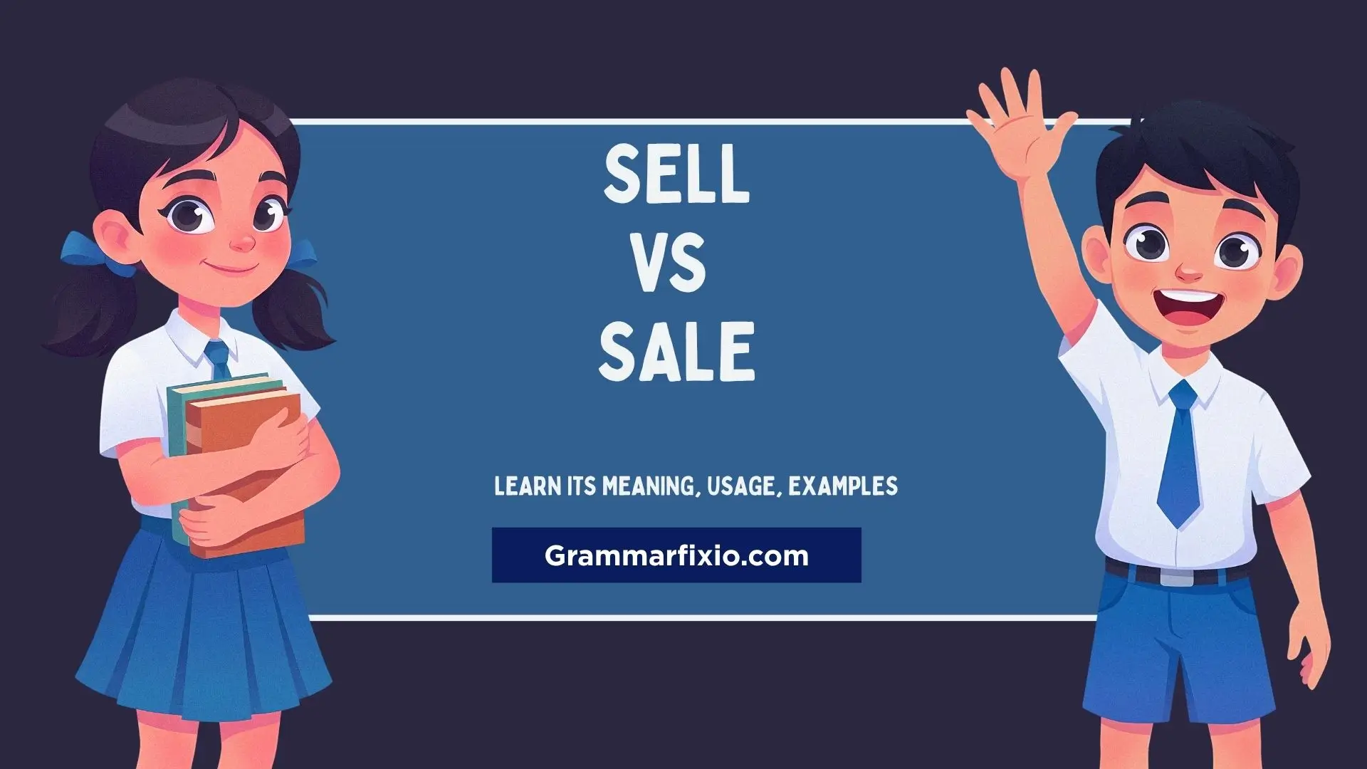 Understanding Sell vs Sale in English Grammar
