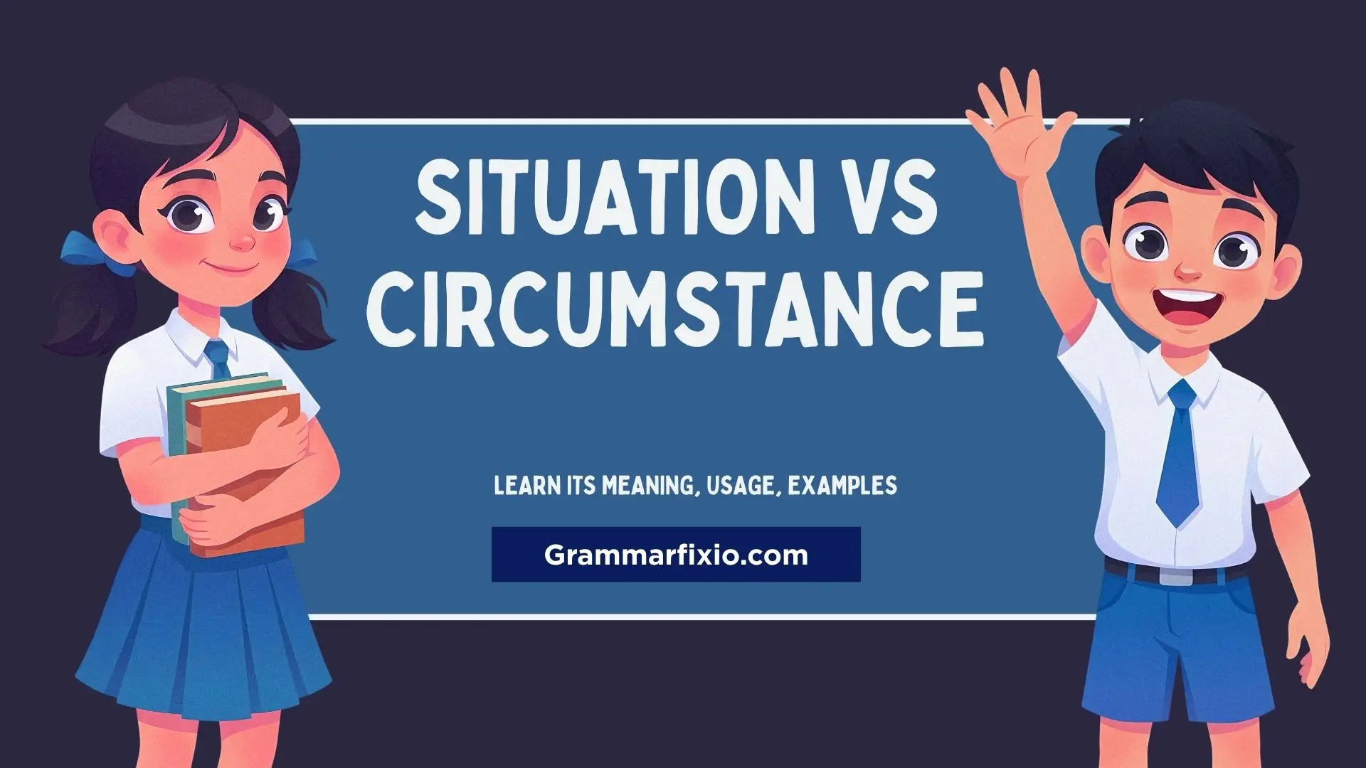 situation vs circumstance