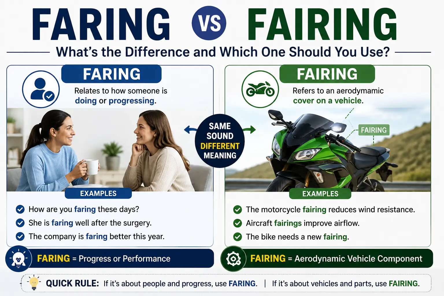Faring vs Fairing: What's the Difference and Which One Should You Use?
