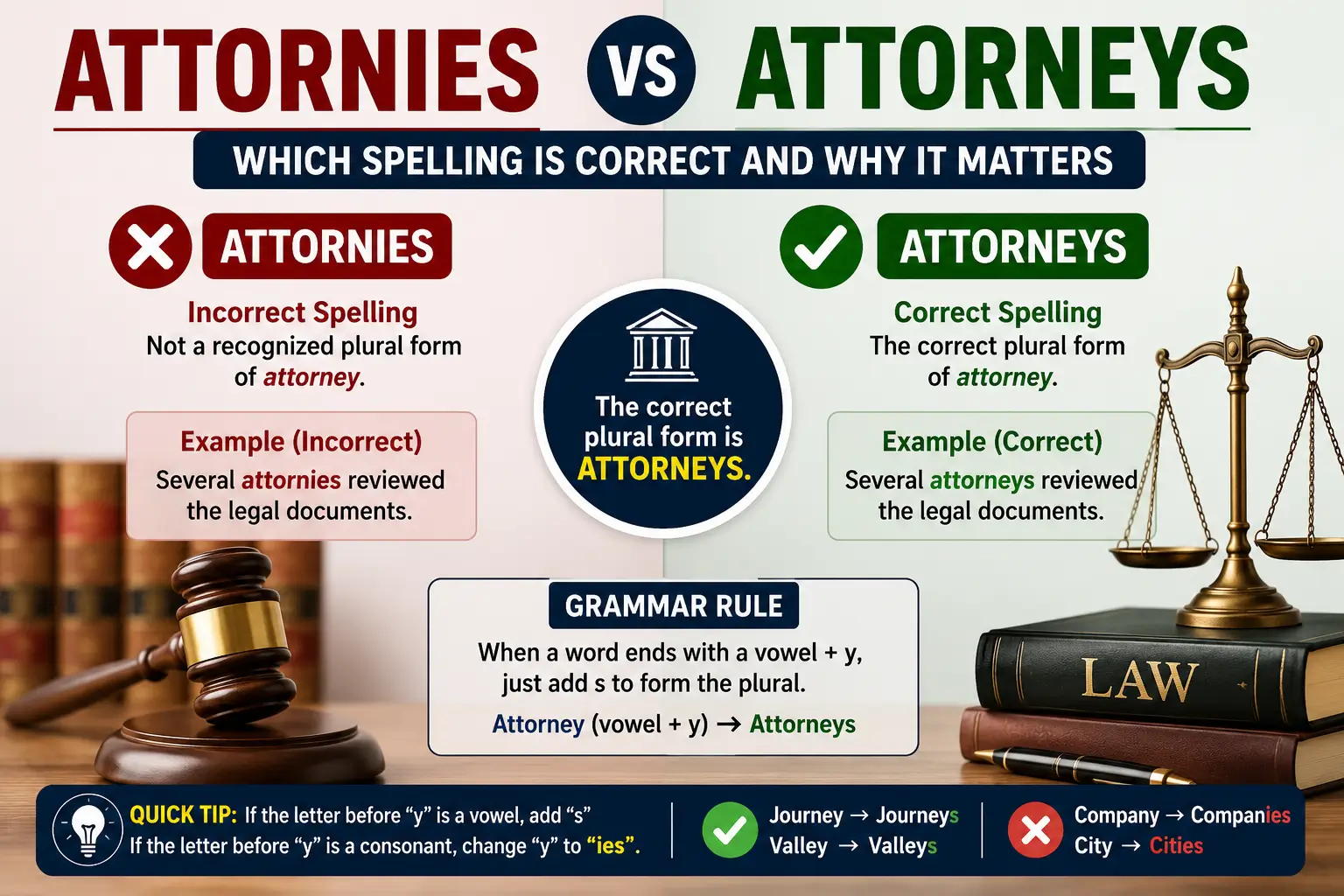 Attornies vs Attorneys: Which Spelling Is Correct and Why It Matters