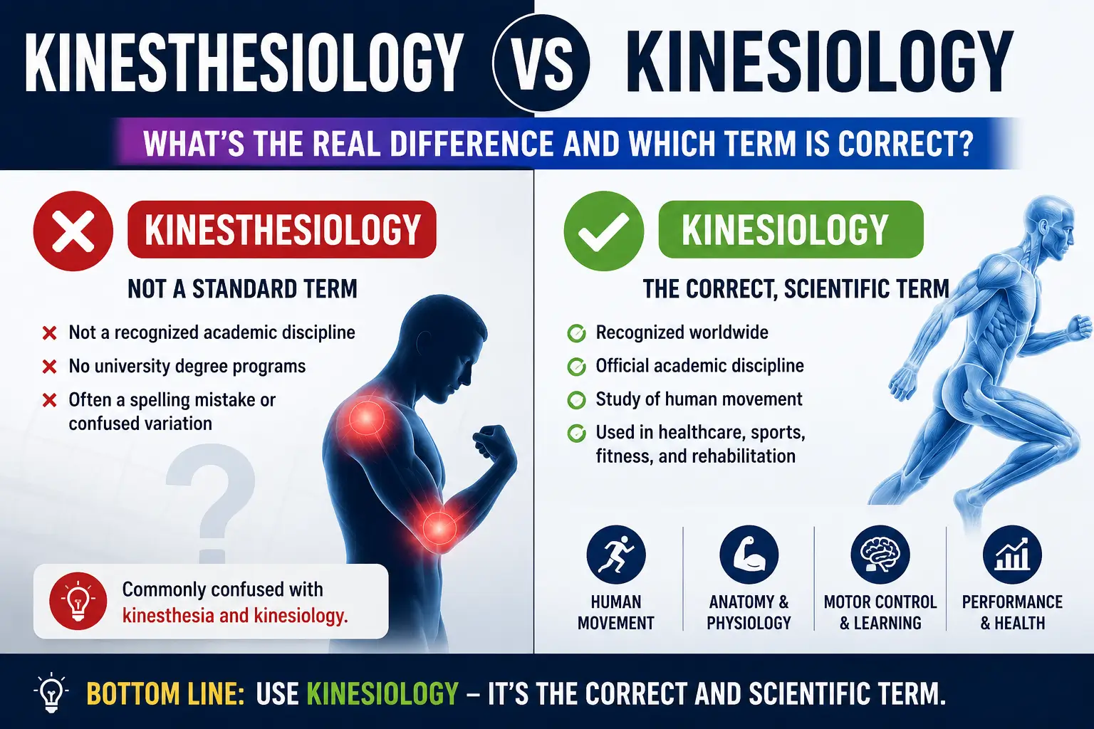Kinesthesiology vs Kinesiology: What’s the Real Difference and Which Term Is Correct?
