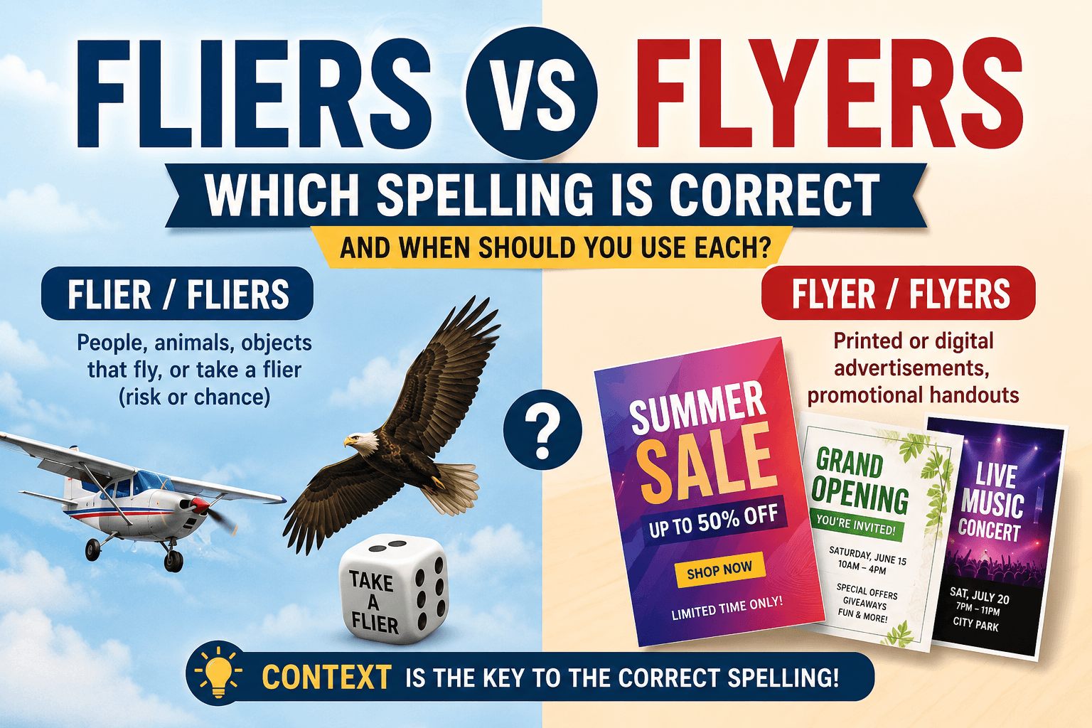 Fliers vs Flyers: Which Spelling Is Correct and When Should You Use Each?