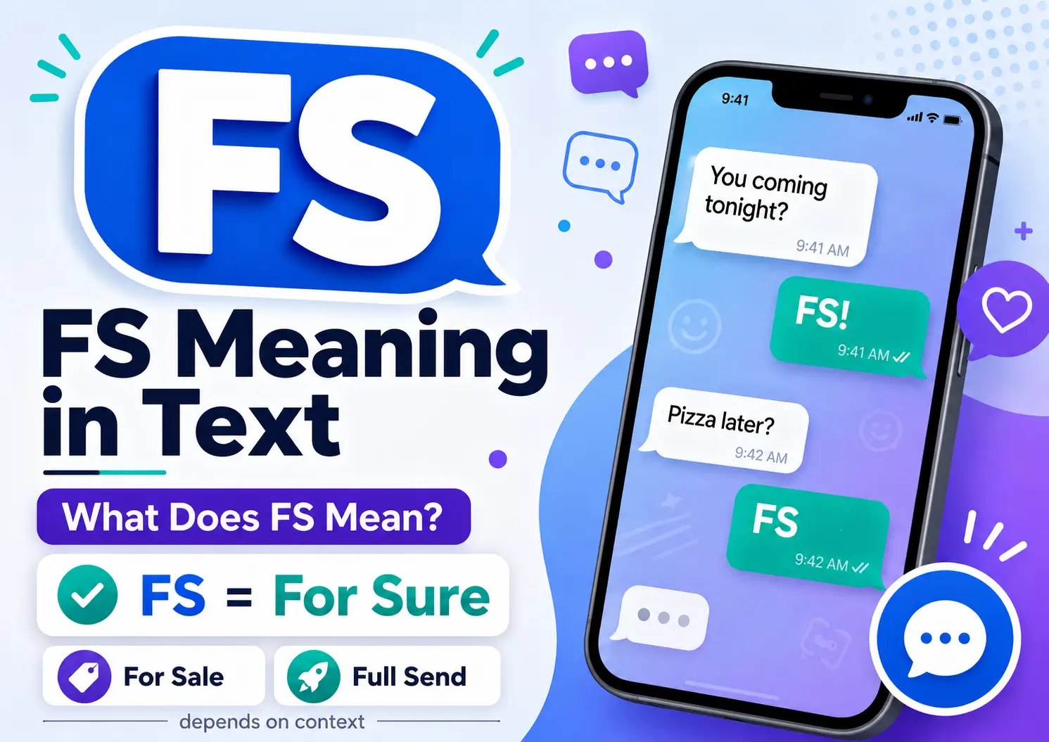 Fs Meaning in Text: What Does FS Mean?