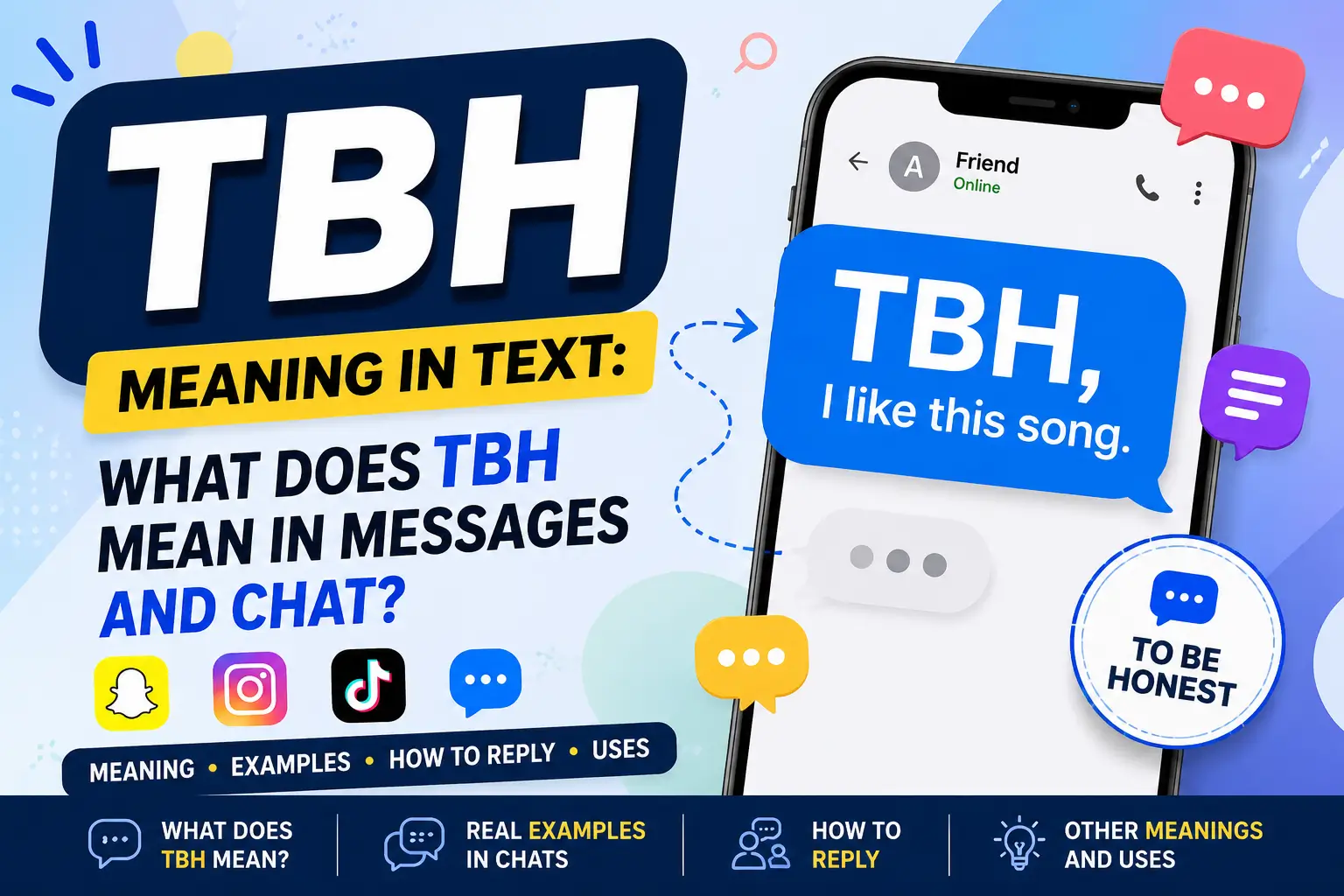 TBH Meaning in Text: What Does TBH Mean in Messages and Chat?