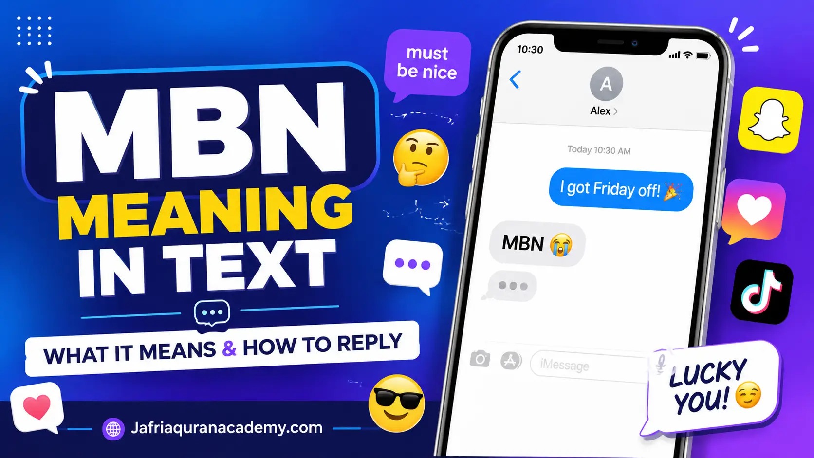 MBN Meaning in Text: What It Means and How to Reply