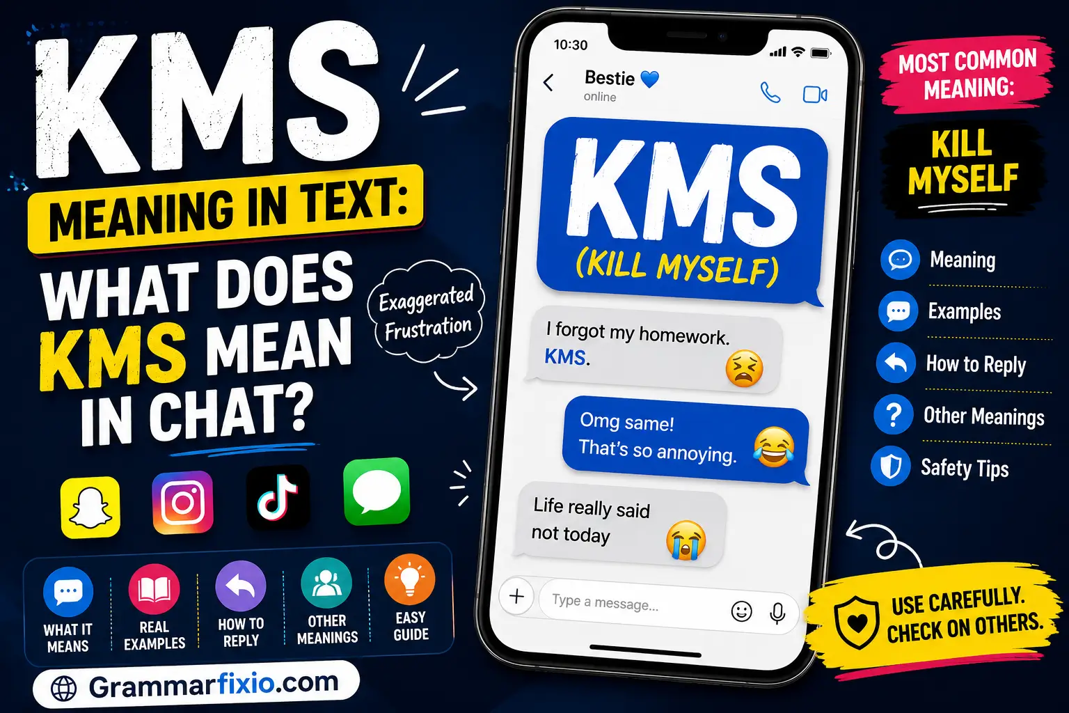 KMS Meaning in Text: What Does KMS Mean in Chat?