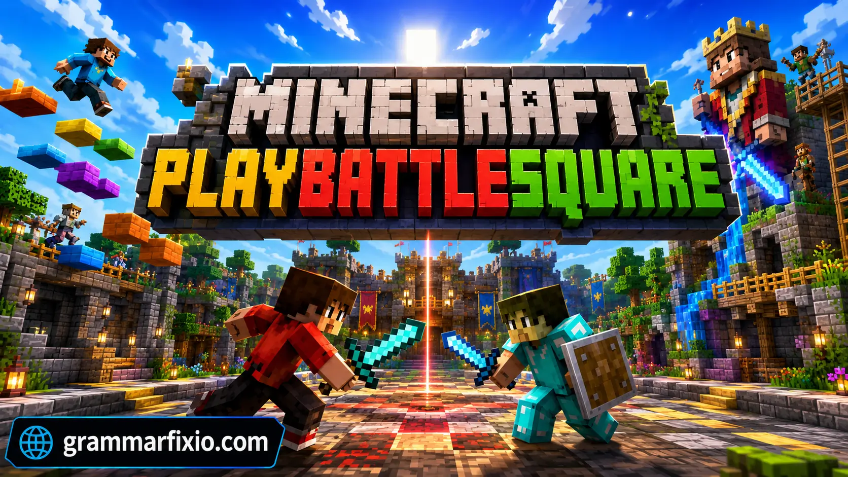 Minecraft PlayBattleSquare
