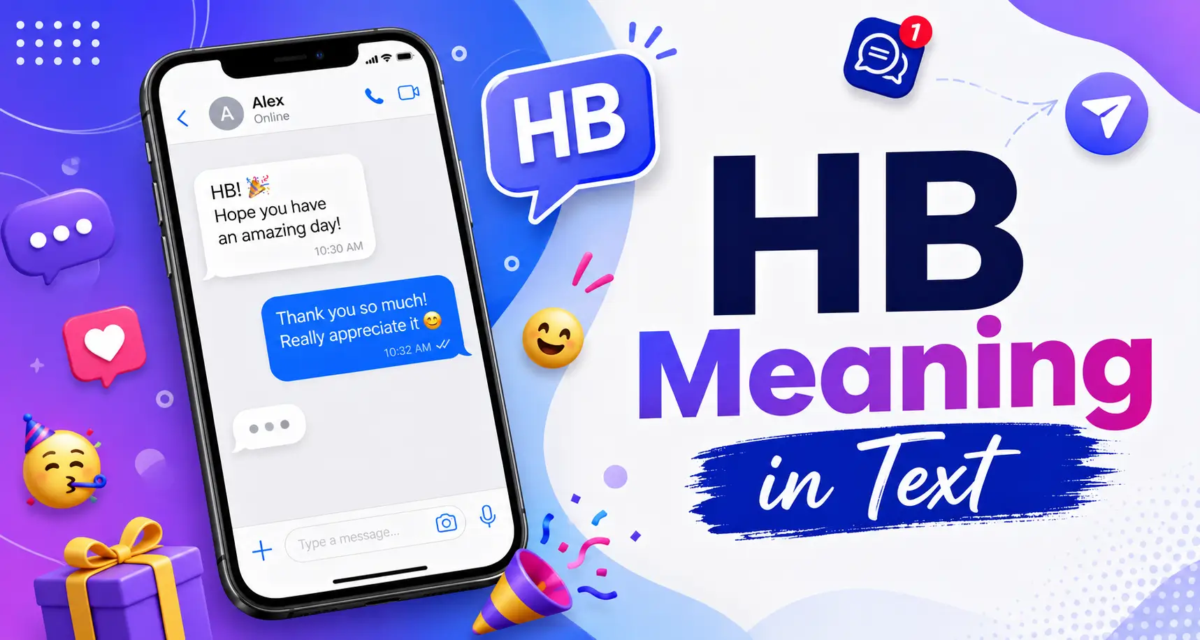 HB Meaning in Text: What It Means and How to Reply