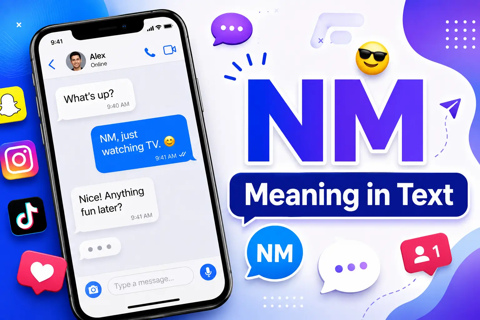 NM Meaning in Text: What Does NM Mean?