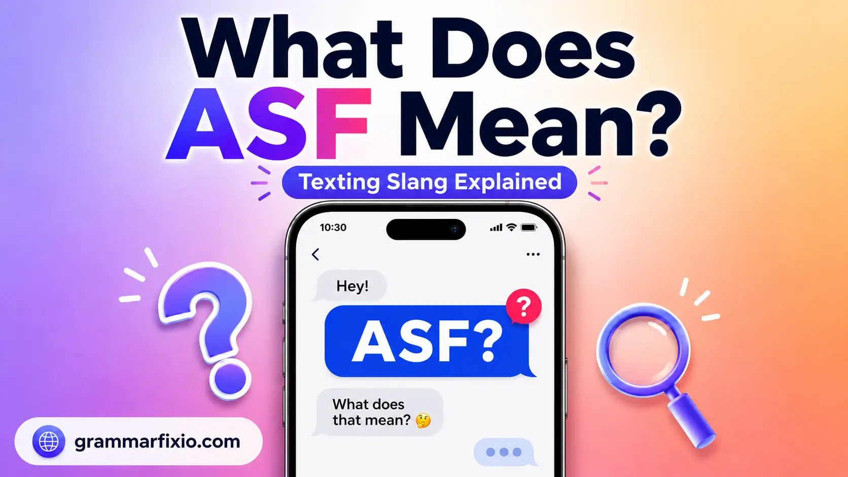 ASF Meaning in Text: What ASF Means and How to Use It