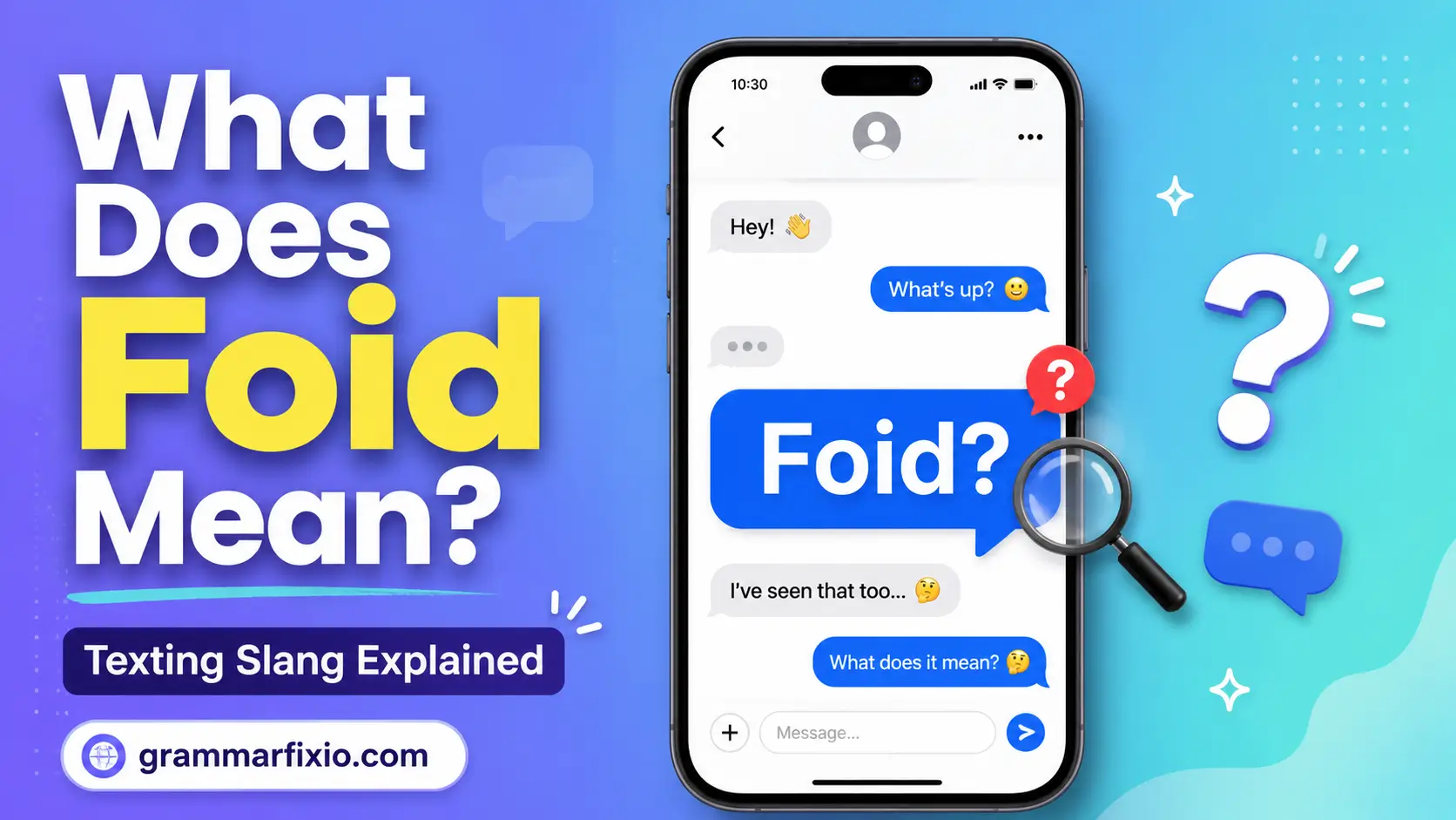 Foid Mean in Text: What Does FOID Mean in Texting and Online