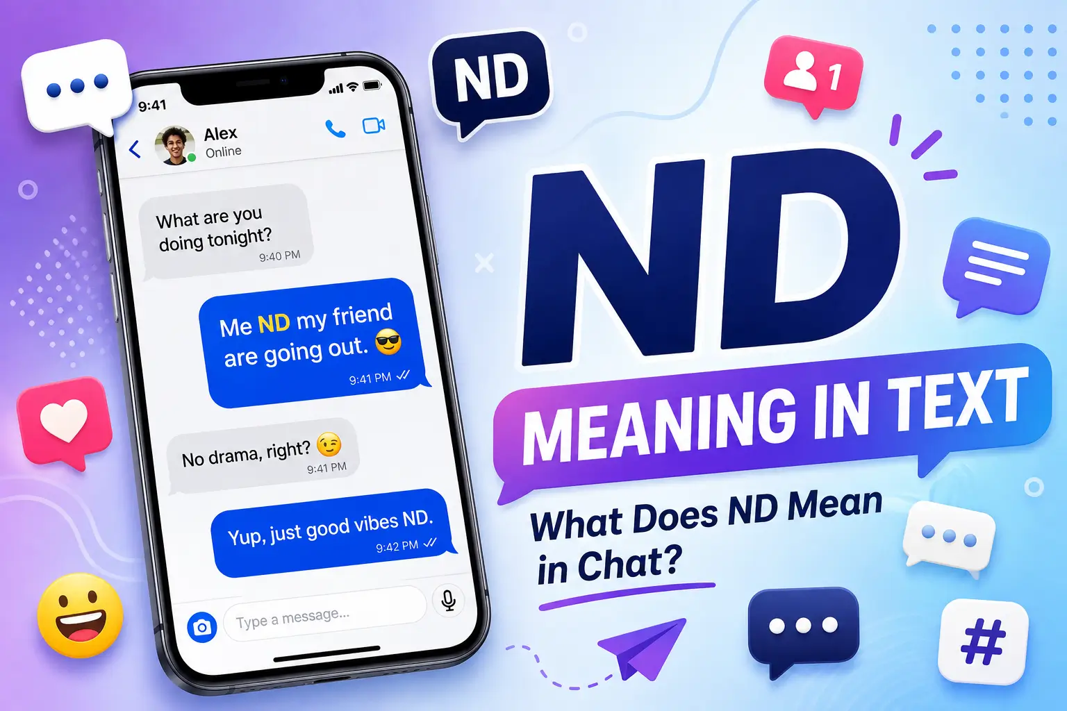 ND Meaning in Text: What Does ND Mean in Chat?