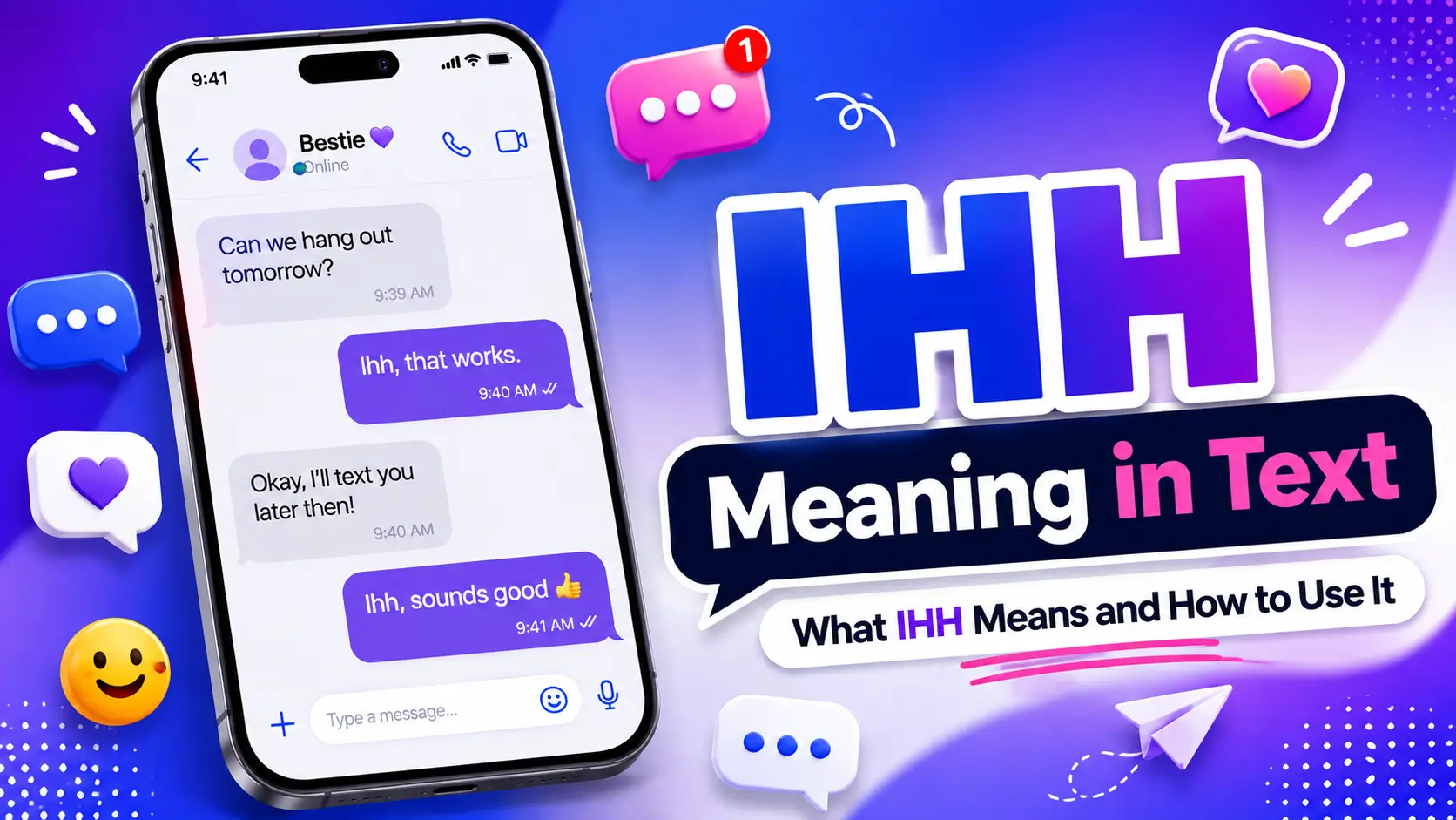 IHH Meaning in Text: What IHH Means and How to Use It