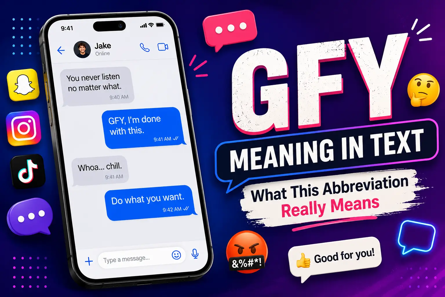GFY Meaning in Text: What This Abbreviation Really Means
