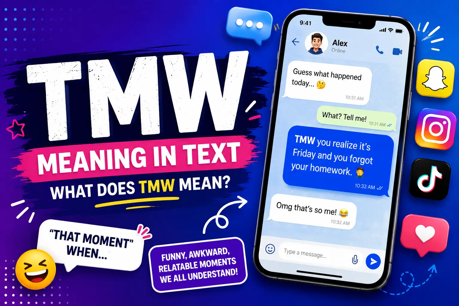 TMW Meaning in Text: What Does TMW Mean?