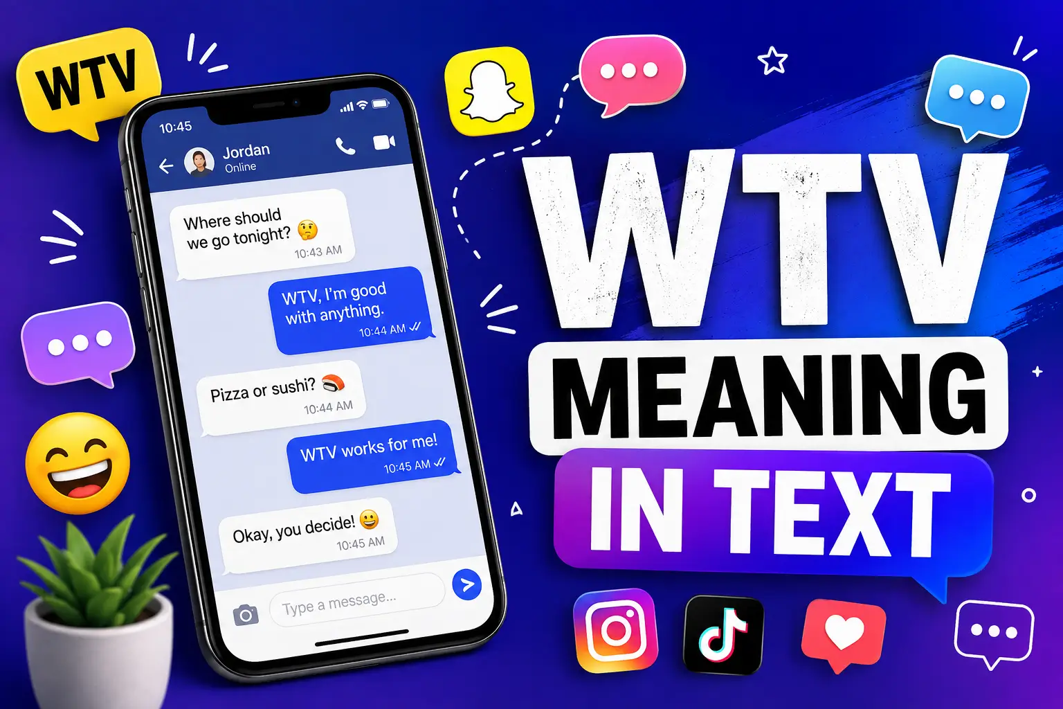WTV Meaning in Text: What Does WTV Mean?