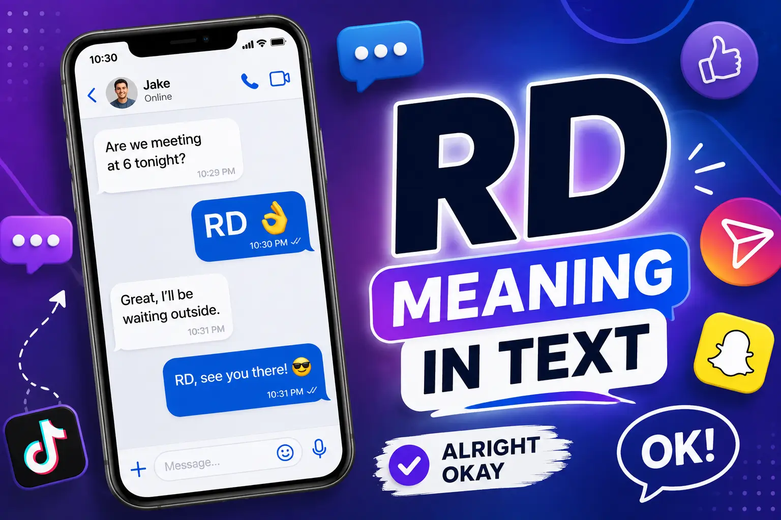 RD Meaning in Text: What RD Means and How to Use It
