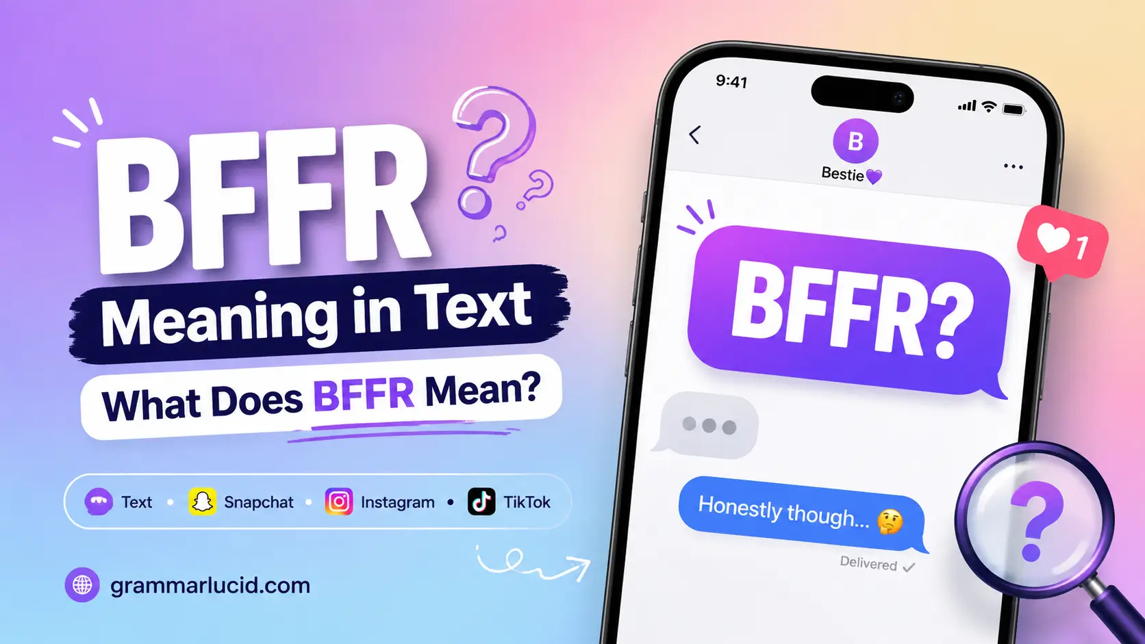 BFFR Meaning in Text: What Does BFFR Mean?