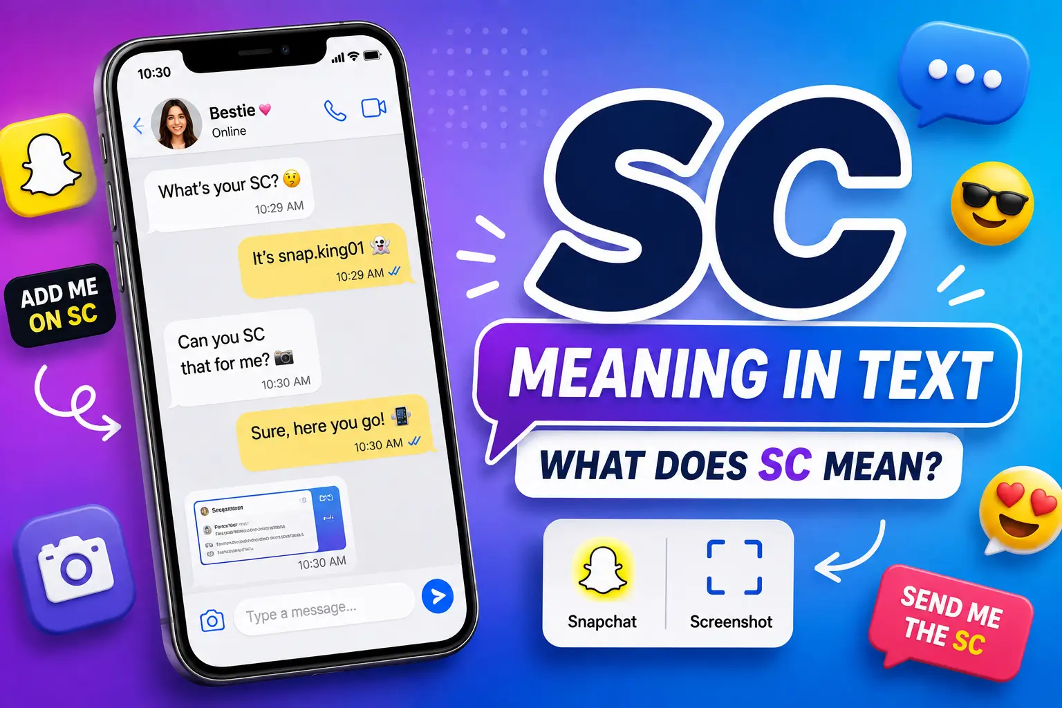 SC Meaning in Text: What Does SC Mean in Texting and Social Media?