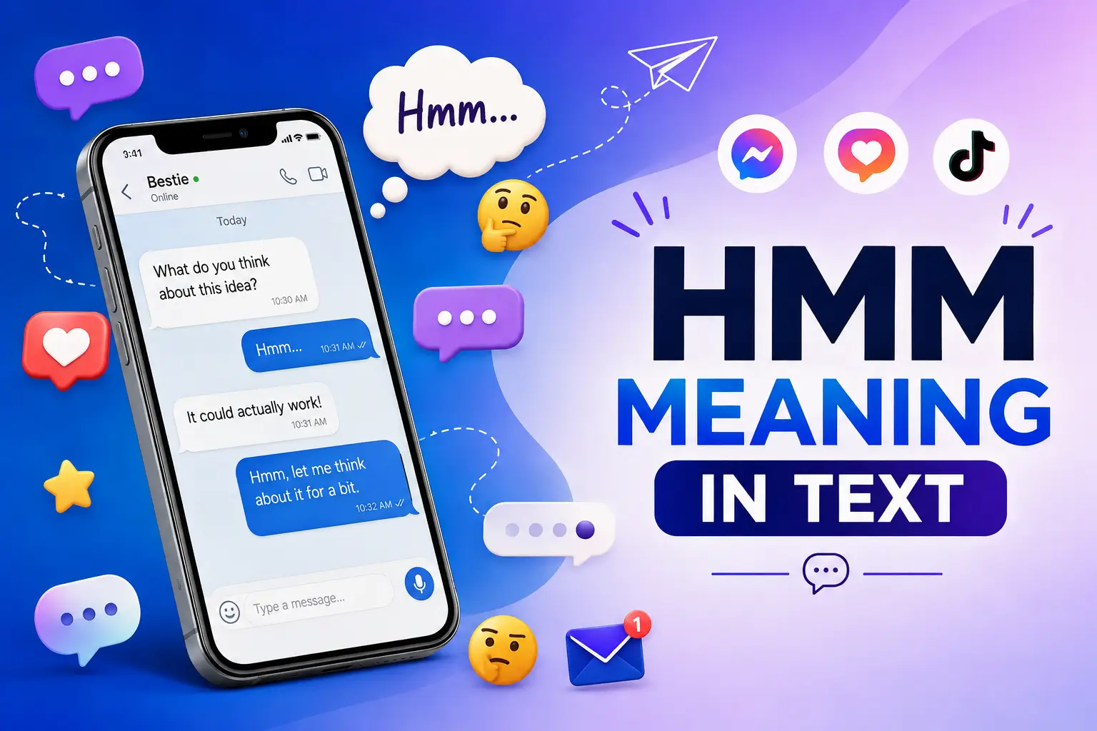 Hmm Meaning in Text