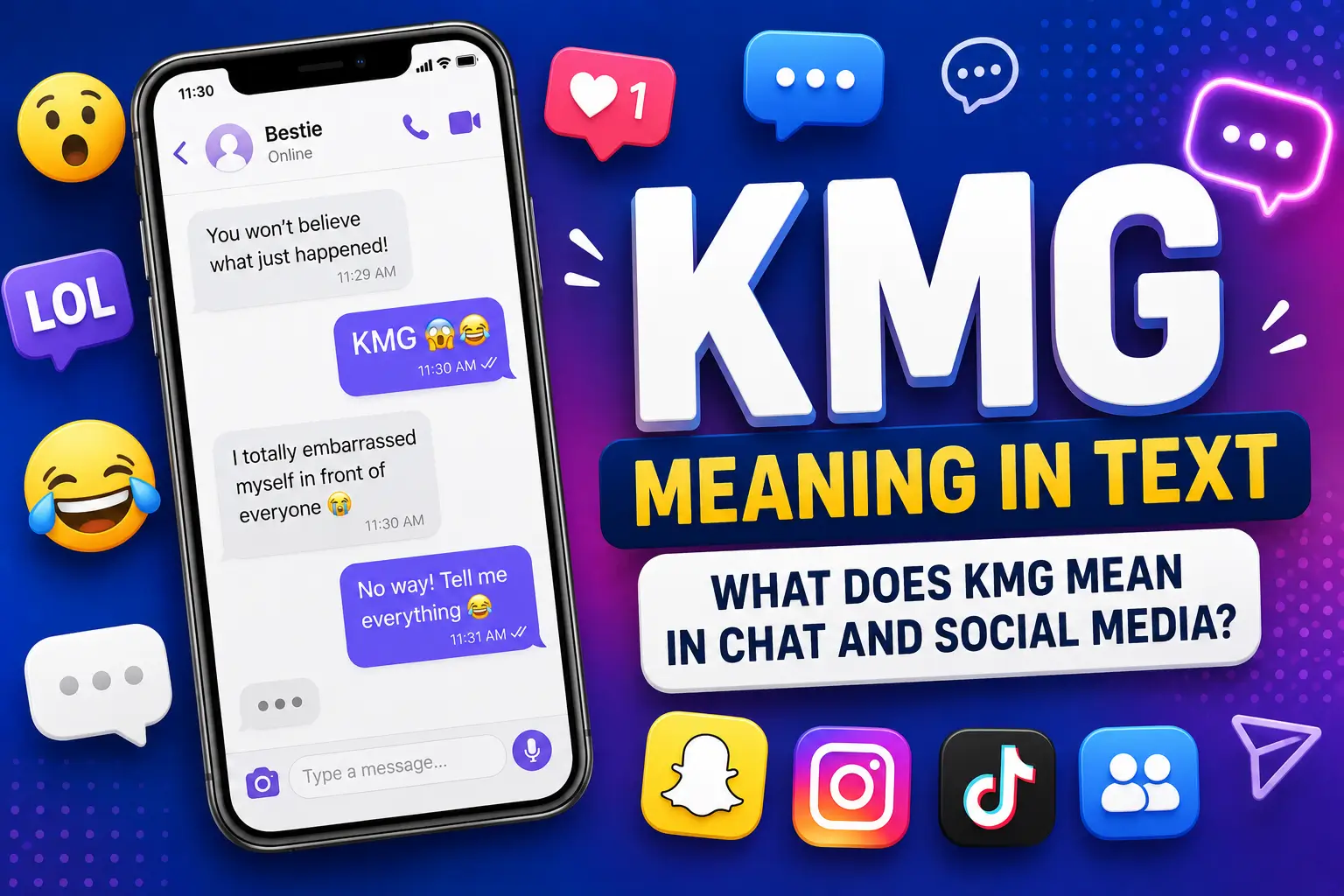 KMG Meaning in Text