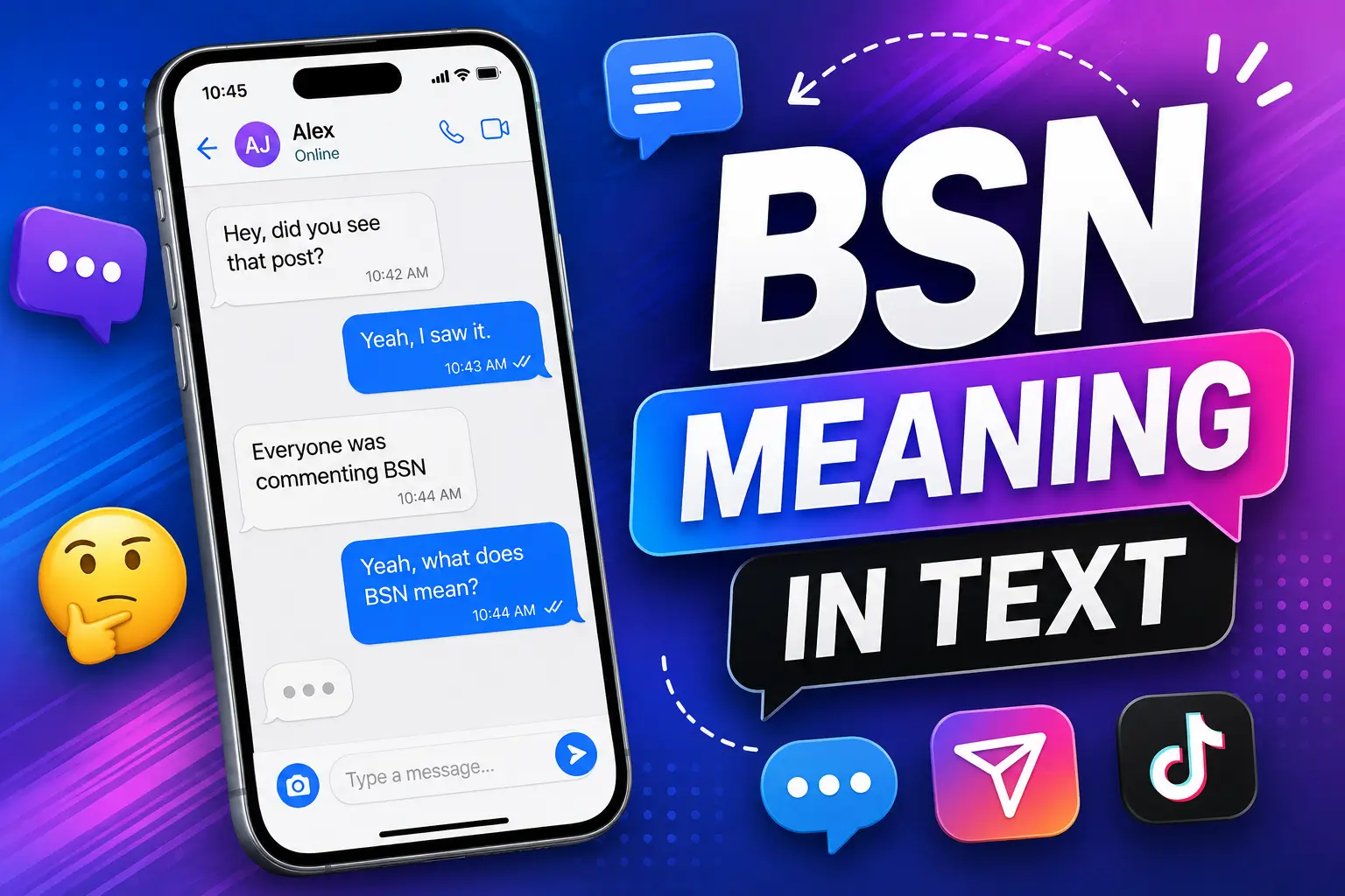 BSN Meaning in Text: What Does BSN Mean in Texting?