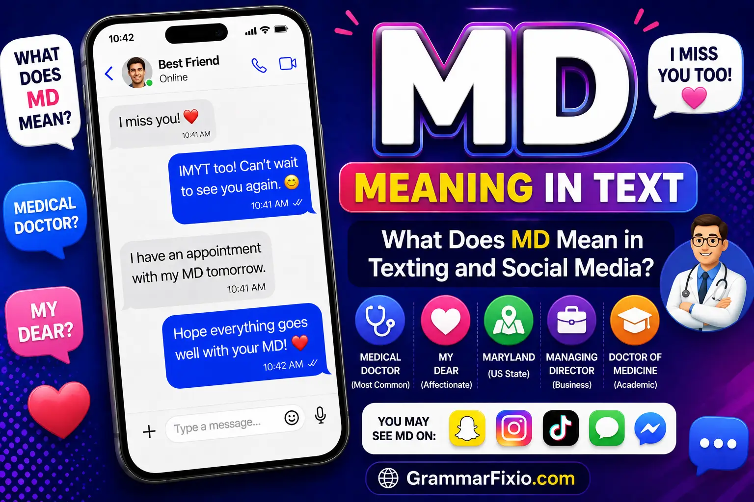 MD Meaning in Text
