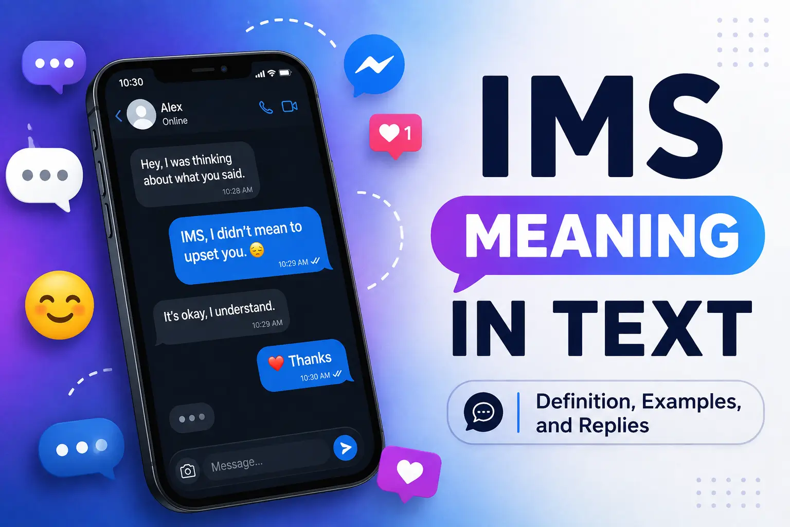 IMS Meaning in Text: Definition, Examples, and Replies