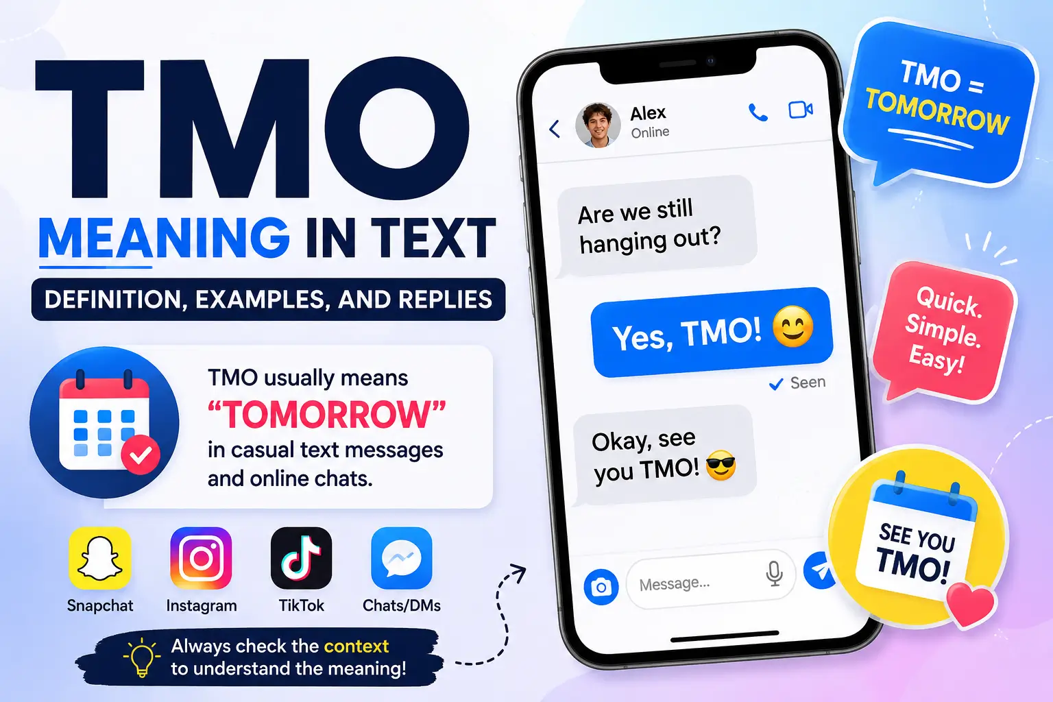 TMO Meaning in Text: Definition, Examples, and Replies
