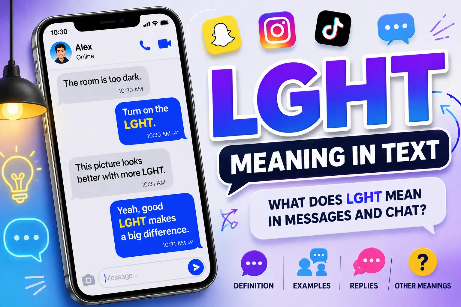 LGHT Meaning in Text: What Does LGHT Mean in Messages and Chat?