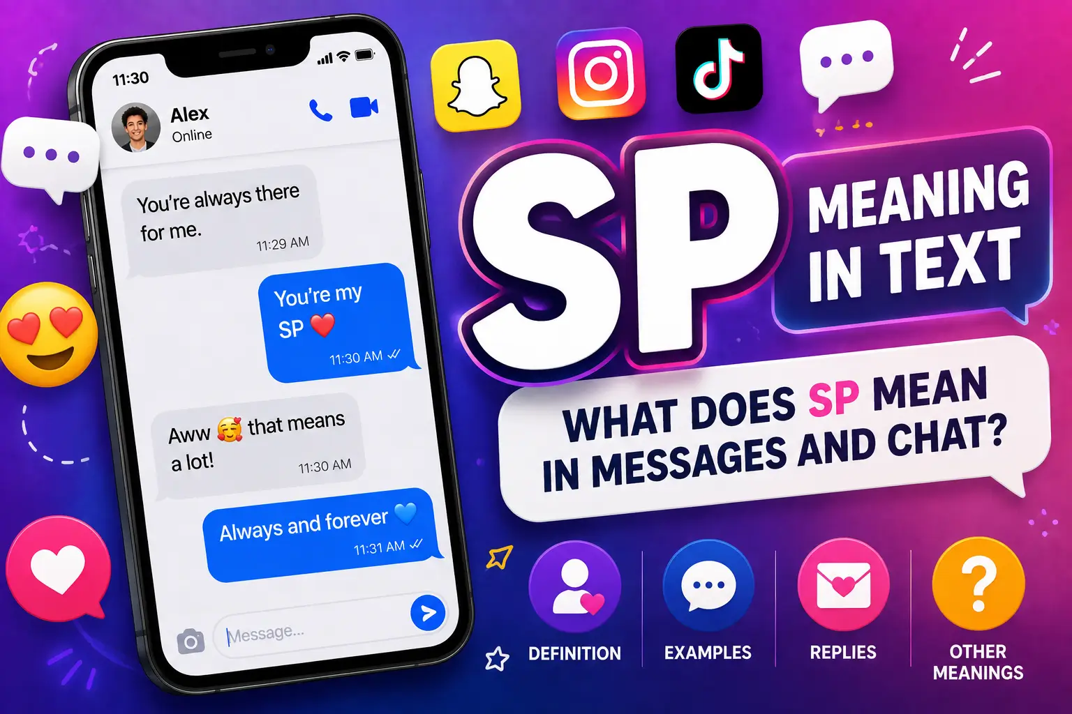 SP Meaning in Text: What Does SP Mean?