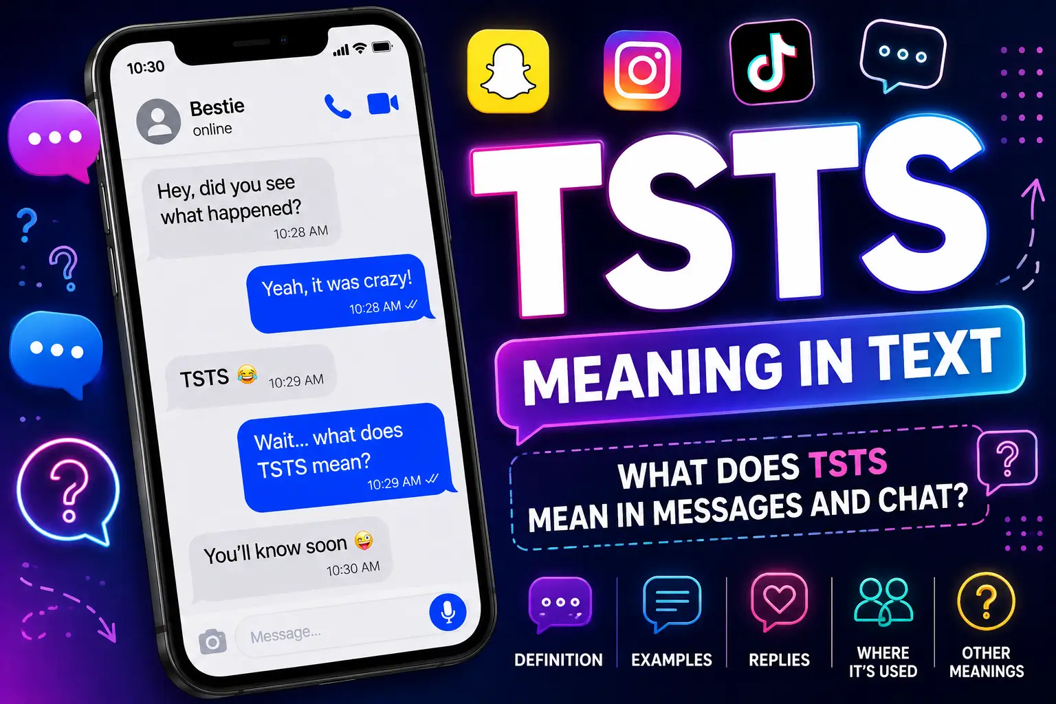 TSTS Meaning in Text: What Does TSTS Mean in Messages and Chat?