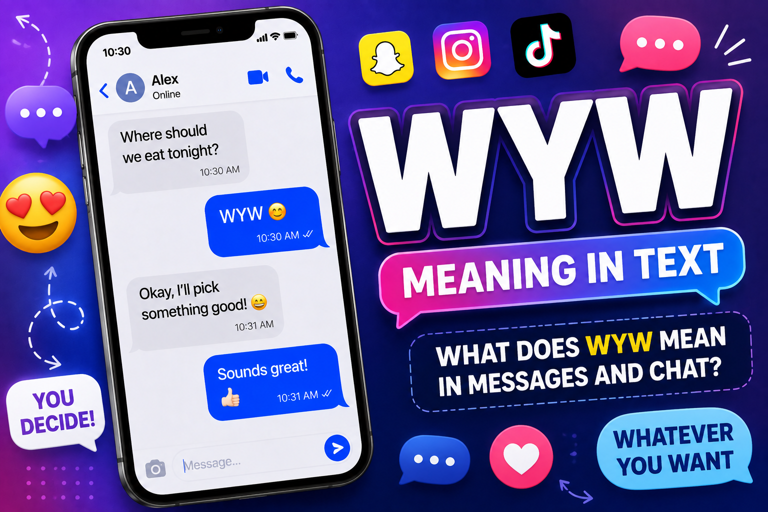 WYW Meaning in Text: What Does WYW Mean in Chat?
