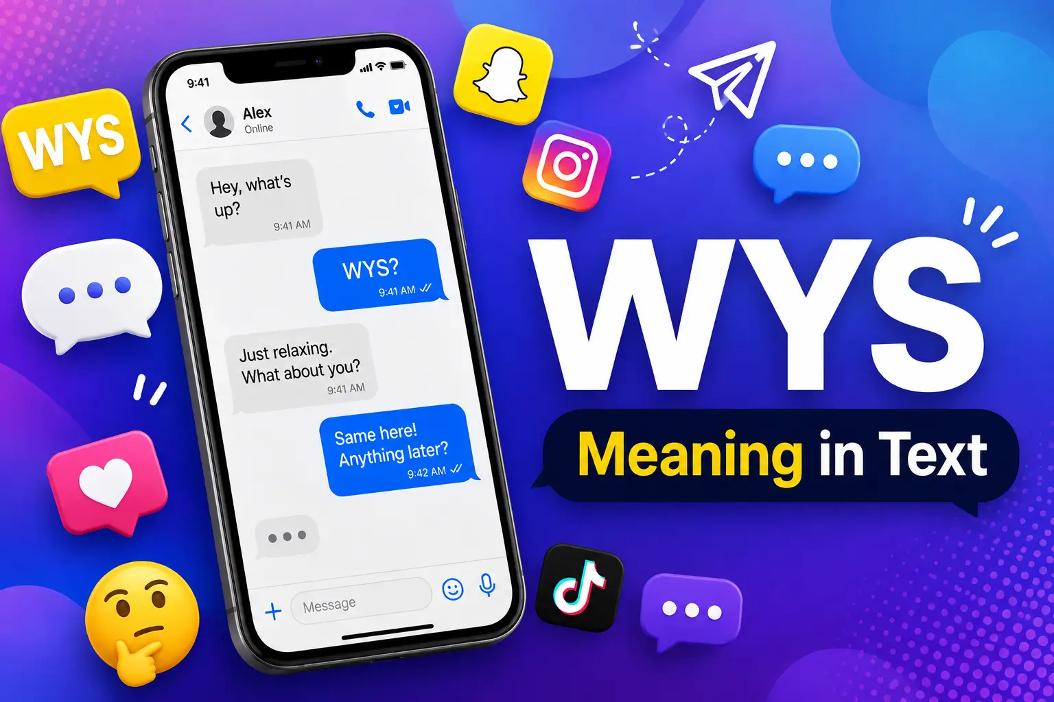 WYS Meaning in Text: What Does WYS Mean in Chat?