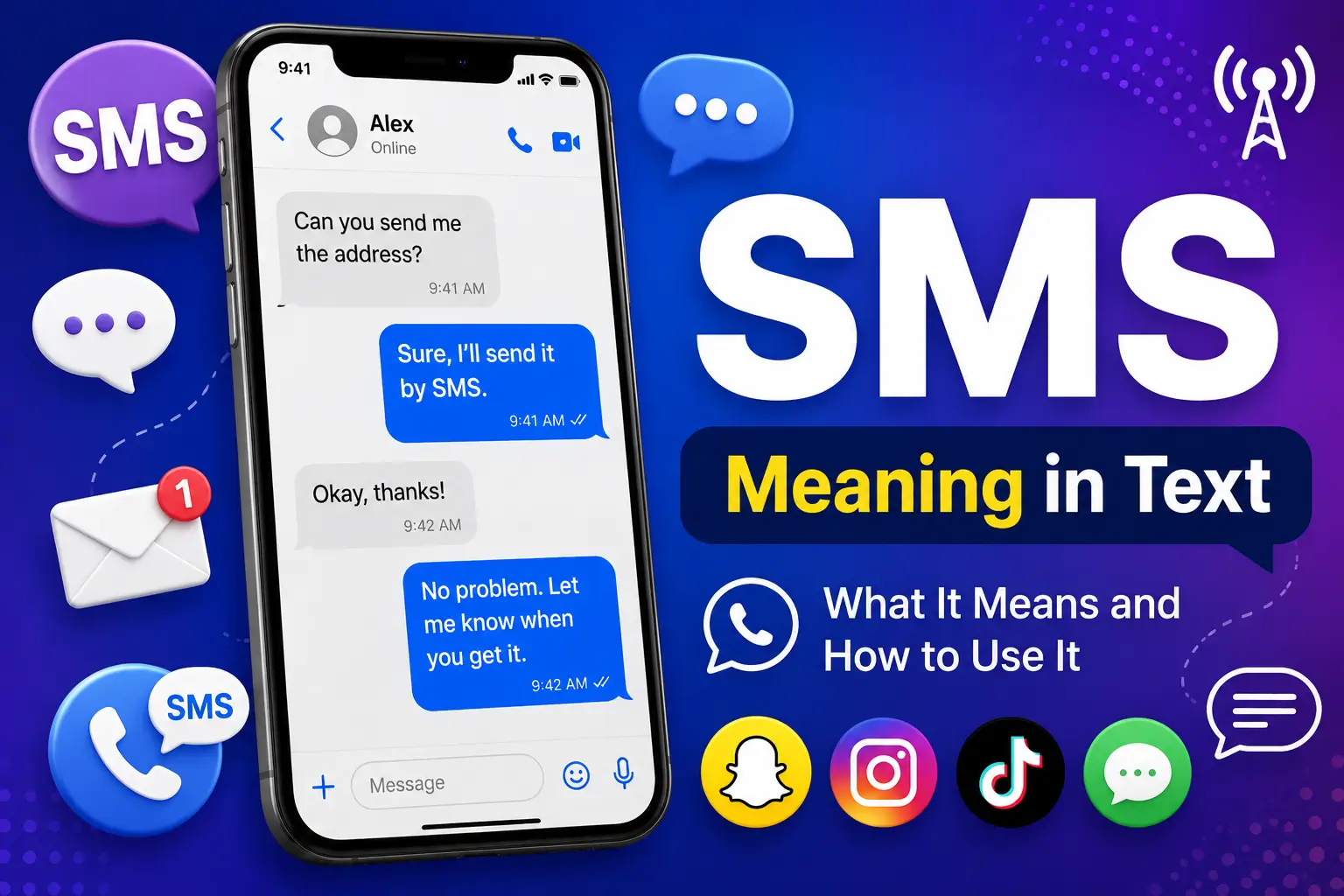 SMS Meaning in Text: What It Means and How to Use It