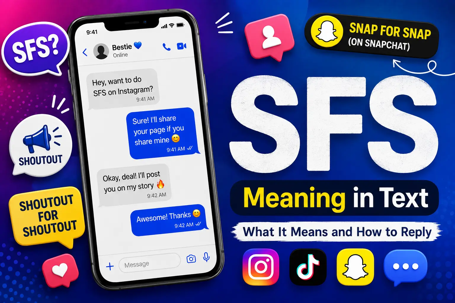 SFS Meaning in Text: What It Means and How to Reply
