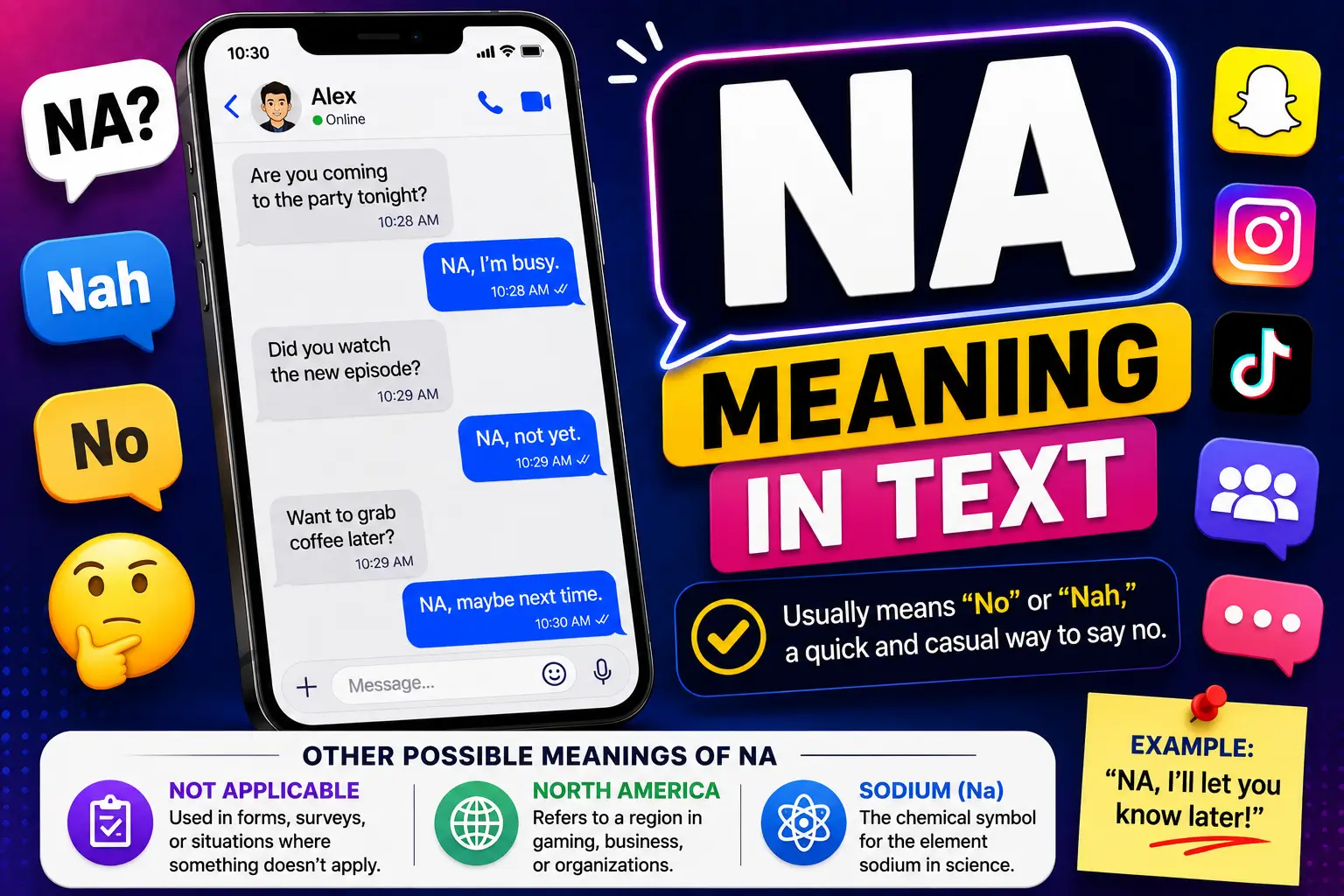 NA Meaning in Text: What Does NA Mean in Texting and Social Media?