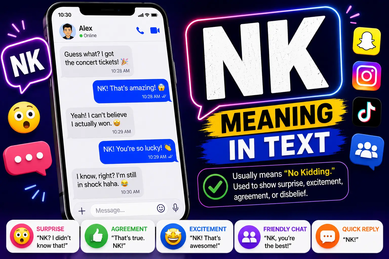 NK Meaning in Text: What It Means in Messages and Social Media