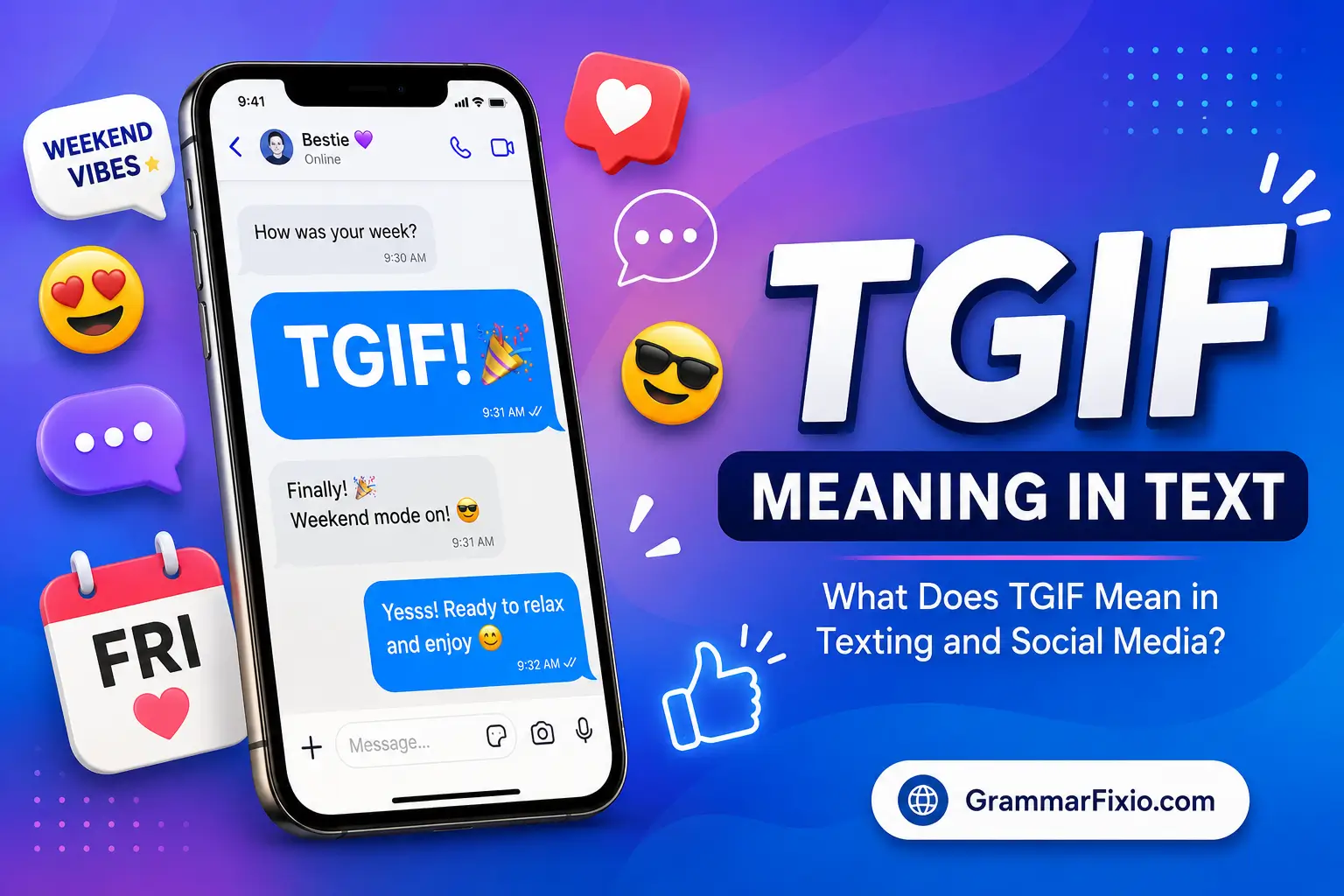TGIF Meaning in Text: What Does TGIF Mean in Texting and Social Media?