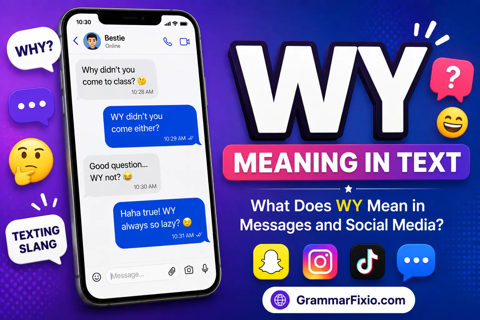 WY Meaning in Text