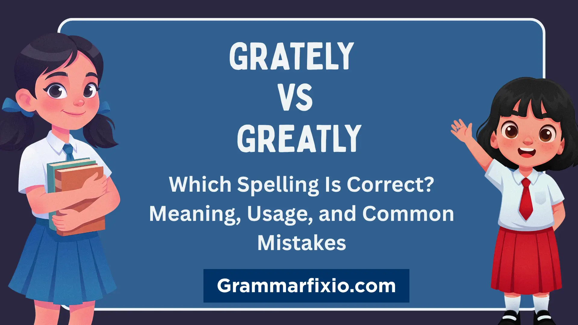 Grately vs Greatly: Which Spelling Is Correct? Meaning, Usage, and Common Mistakes