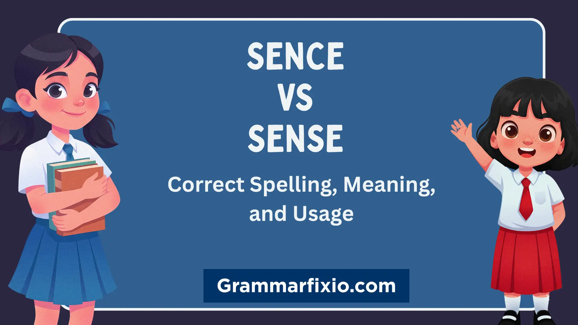 Sence vs Sense