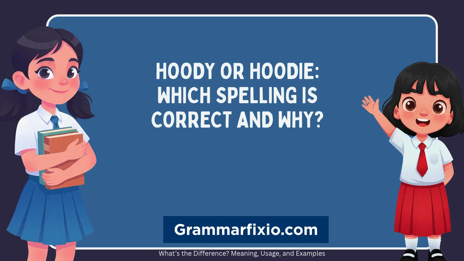 Hoody or Hoodie: Which Spelling Is Correct and Why?